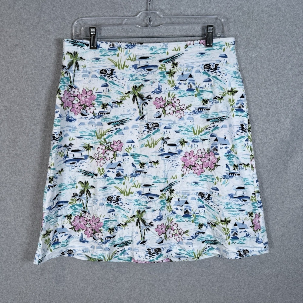 J. Jill Skirt Womens Small Summer Mini Linerless Hawaiian